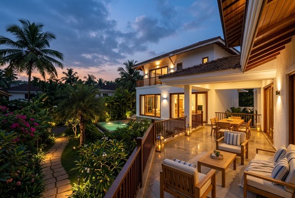 Woodwind cosy 1 bhk greenery view w/pool+game